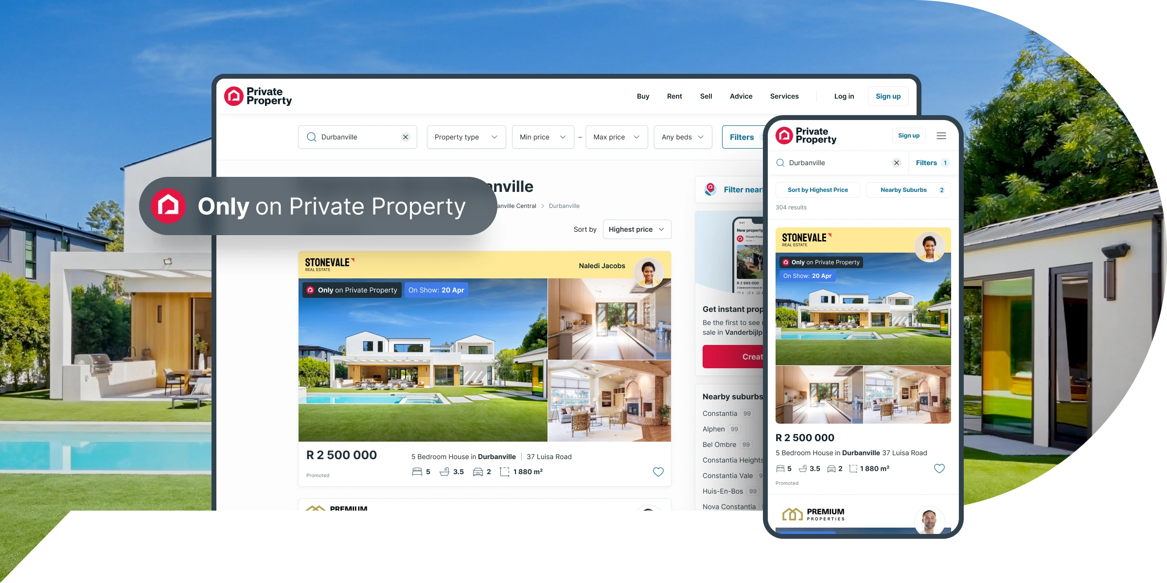 Feature listing hero image